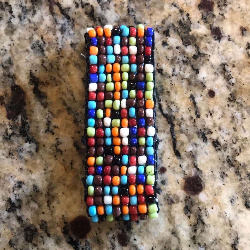 Stretchy Colorful Beaded Bracelet